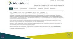 Desktop Screenshot of ansares.de